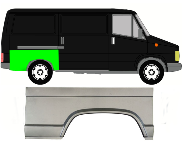 KotflüGel FüR Citroen C25 1981 - 1994 Hinten Rechts-image