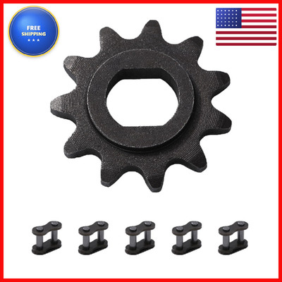 Kamier 11T Teeth 25H Chain Motor Sprocket Master Links Replacement For Razor