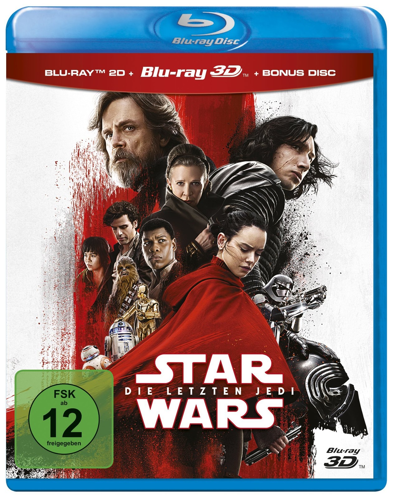 Star Wars: Die letzten Jedi (+ Blu-ray 2D + Bonus-Blu-ray) (Blu-ray)