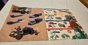 LEGO 5955 Adventurers: All Terrain Trapper - Dinosaurs - 100% w/box & manual 