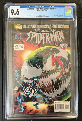 AMAZING SPIDER-MAN Super Special #1 (Marvel, 1995) CGC 9.6 White Pages!