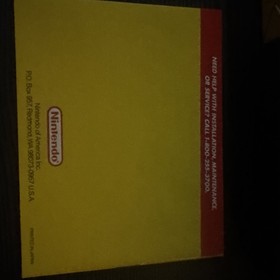 oval seal Yoshi complete in box nintendo nes mario game factory NM