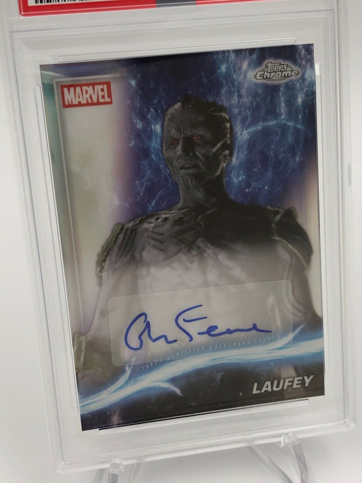 COLM FEORE AUTO card 2025 MARVEL STUDIOS as LAUFEY THOR Movie MCU PSA MINT 9 view 4
