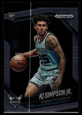 2024-25 Panini Prizm Black #207 KJ Simpson Jr. Rookie