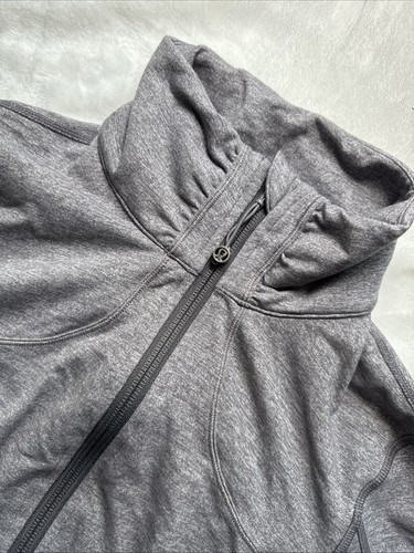 Lululemon Rare Peplum Riding Jacket Women’s Heather Grey *ca. Size 2XS