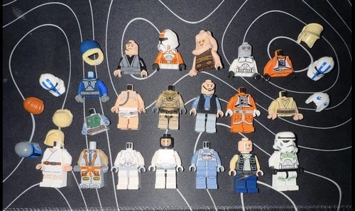 LEGO Star Wars Minifigure Parts Bulk Lot - Heads, Torsos, Legs, Accessories