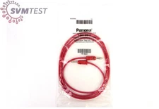 Pomona 1440-60-2 Banana Plug Patch Cord, Red