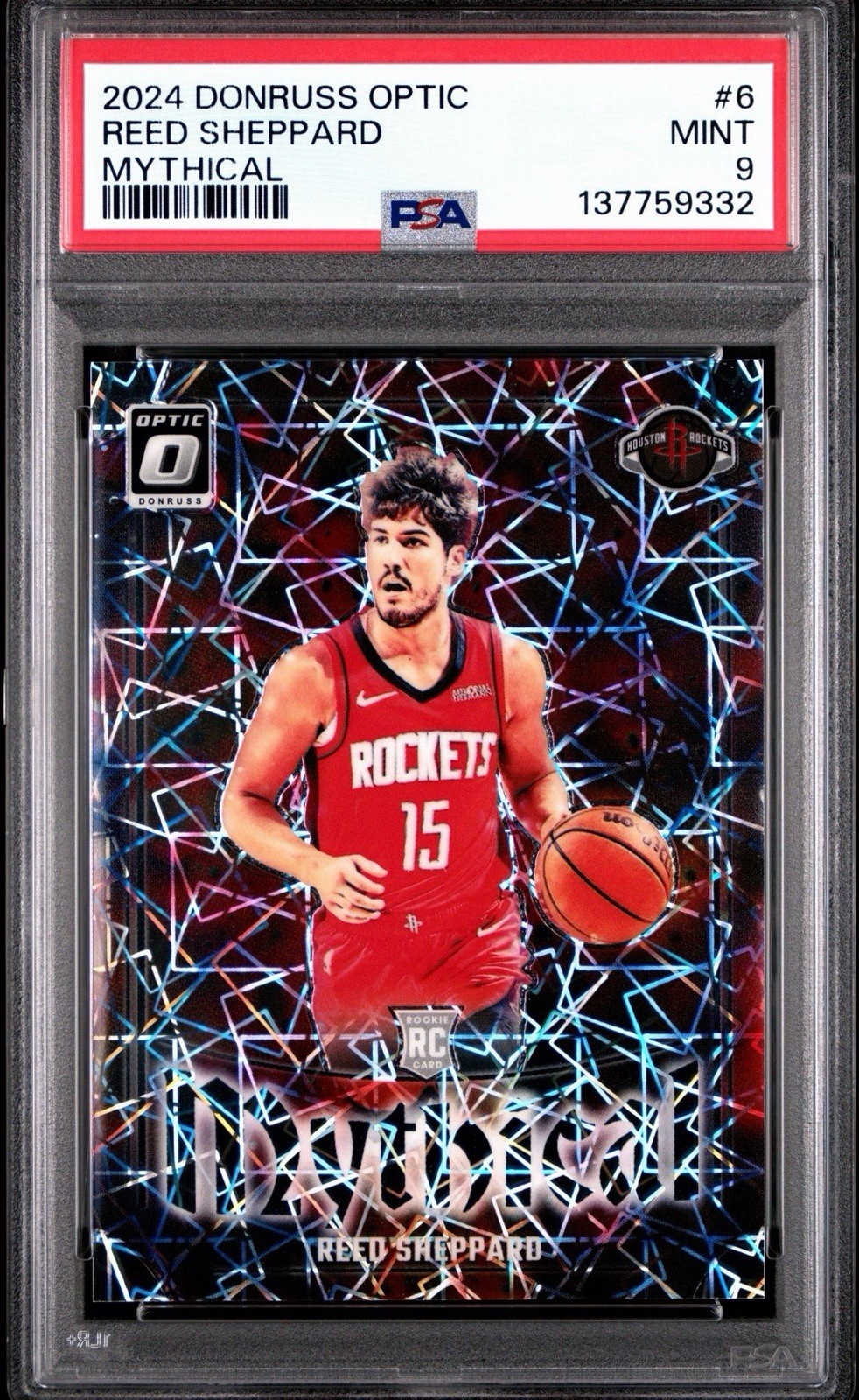 2024 Donruss Optic Reed Sheppard Mythical PSA 9