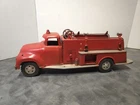 Vintage Red 1957 Tonka Fire Truck No 5  Suburban Pumper Pressed Steel