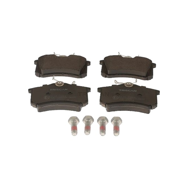 Bremsbelagsatz Scheiben 15 Mm Triscan Iam-Expertise FüR U.A. Renault Clio-image