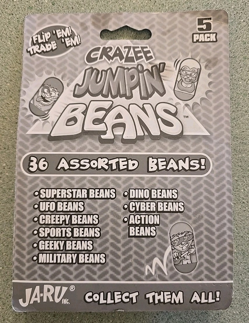 Beans Win 専用 2010 JA-RU Crazee Jumpin' Beans 5 Pack #500 (plus 5 Extra Loose