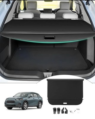 Powerty Cargo Cover for Honda HR-V 2023-2026 Retractable Trunk Luggage Shade.