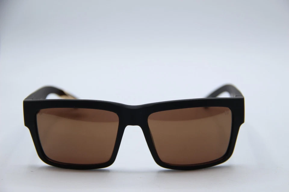 NUEVAS GAFAS DE SOL SPY+ OPTICS MONTANA U3SV NEGRAS ESPEJADAS MARCOS AUTÉNTICOS 54-16 Foto 2 de 4