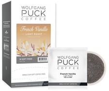 Coffee, French Vanilla, 9.5 Gram soft Pods, 18 Count Pack of 3