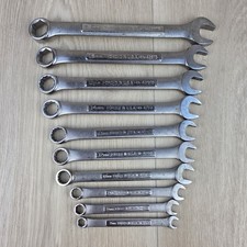 Craftsman Va Usa Metric Combination Wrenches Va42 Lot Of 10 Mixed Sizes Vintage