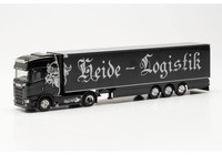 Herpa 316897 Scania Cs 20 Hd KüHlkoffer-Sattelzug Heide Logistik