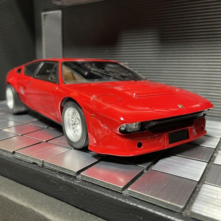 Rare Lamborghini Urraco Kyosho 1/18 Super rare Rally Red Rare Lamborghini Urraco Kyosho 1/18 Super rare Rally Red
