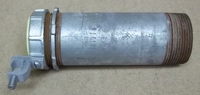 Conduit Fitting 2 1/2in x 8in with Compression Ring
