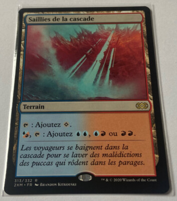 MTG Karte Magic Saillies of the Cascade / Cascade Bluffs Double Masters