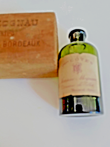 Rare French Vintage Wooden Postage Pack for a Wine Sample from winemaker - Picture 5 of 5