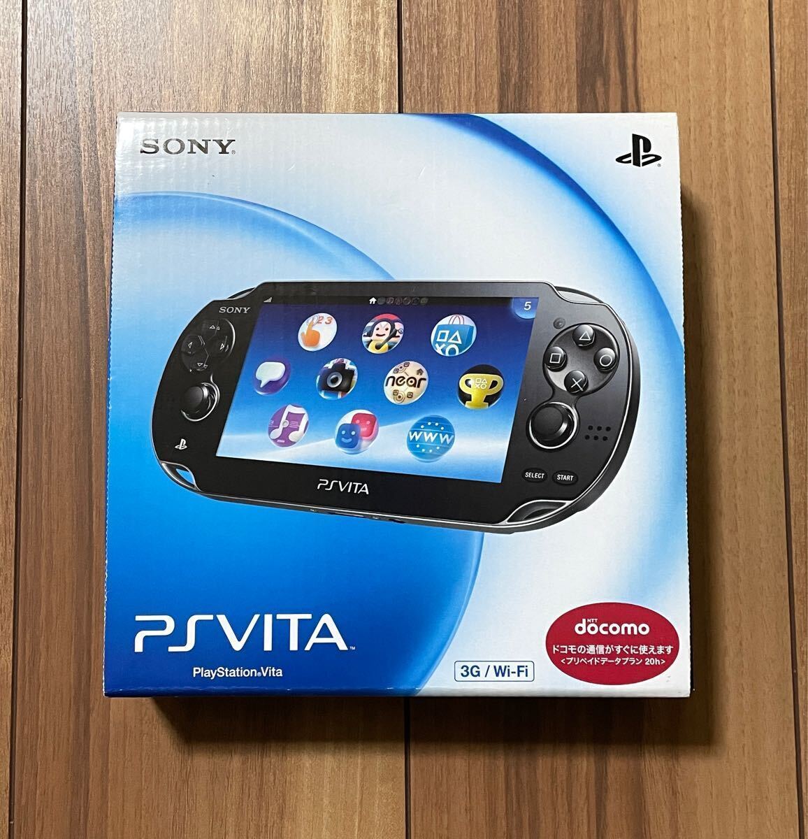 PlayStation Vita 3G/Wi-Fi model Crystal Black PCH-1100AB01 PlayStation Vita 3G/Wi-Fi model Crystal Black PCH-1100AB01