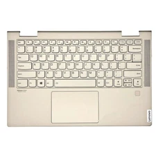 1pcs For Lenovo Yoga C740-14IML C740-14 Palmrest Keyboard Touchpad 5CB0U43990