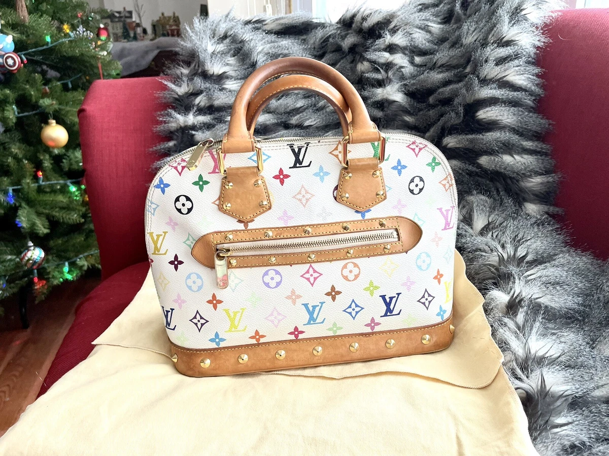 Louis Vuitton Multi Color Murakami Alma Hangbag