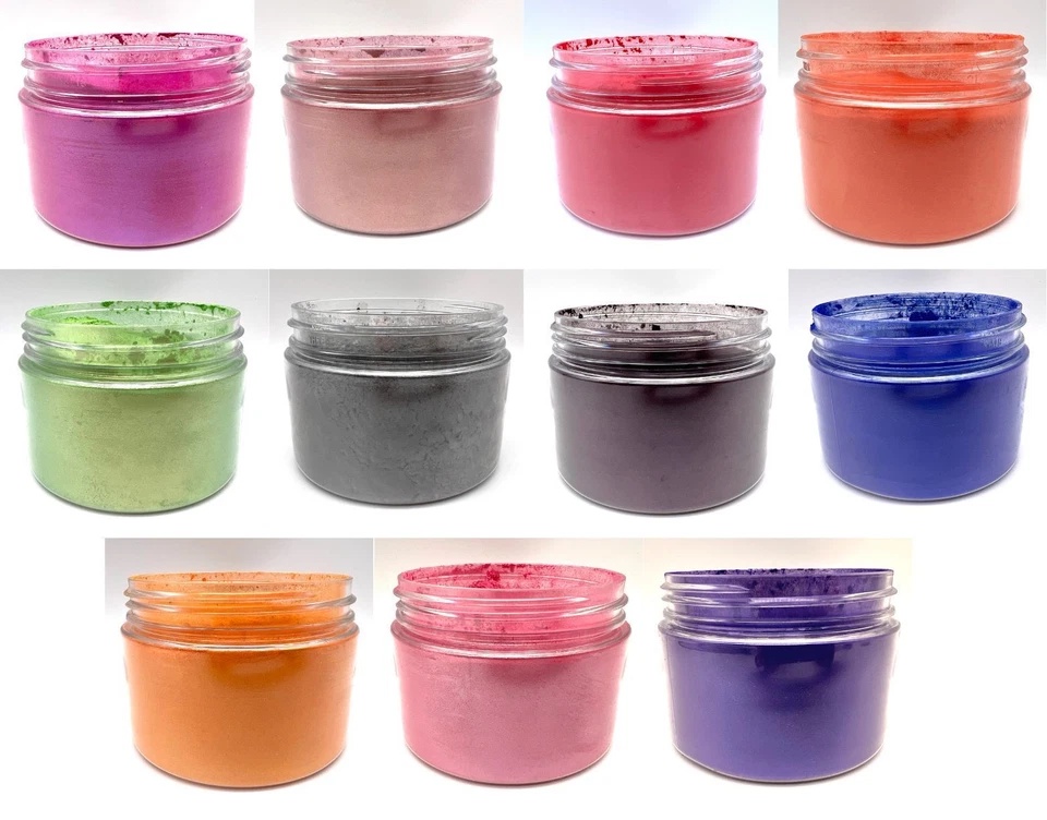1 oz. Jar Mica Color Pigment Powder (Shimmer) - for Soap Making, Resin, Epoxy - Image 2 of 4