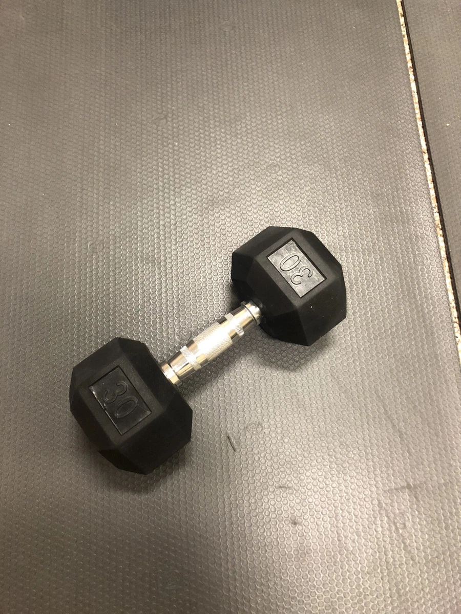 Weider rubber hex dumbbell with knurled grip stores new arrivals