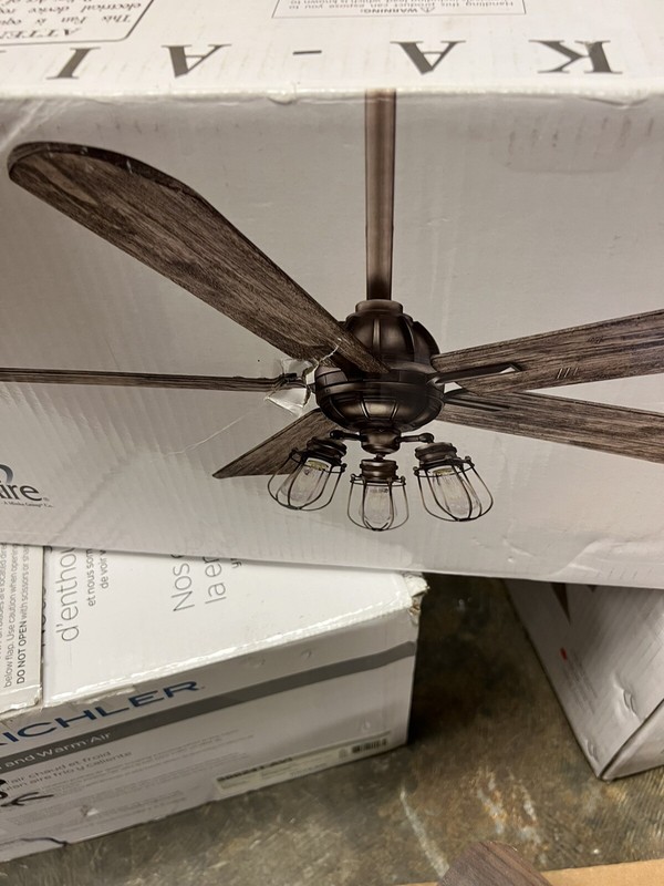Minka Aire 56 inch ceiling fanF852L-HBC In heirloom bronze age￼ Boardwalk blade