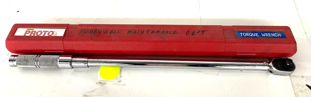 STANLEY PROTO BIG DAWG FOOT POUND TORQUE WRENCH RATCHET HEAD 6014F