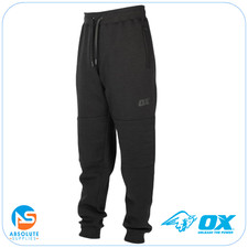 OX Tools Mens Fleece Joggers, Ultimate Comfort & Fit, Black Size 36, OX-W550805