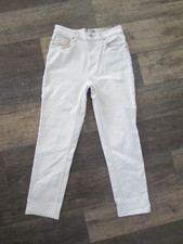 Everlane The Curvy Cheeky Jean Women's 28 ivory Denim High Rise Straight Leg