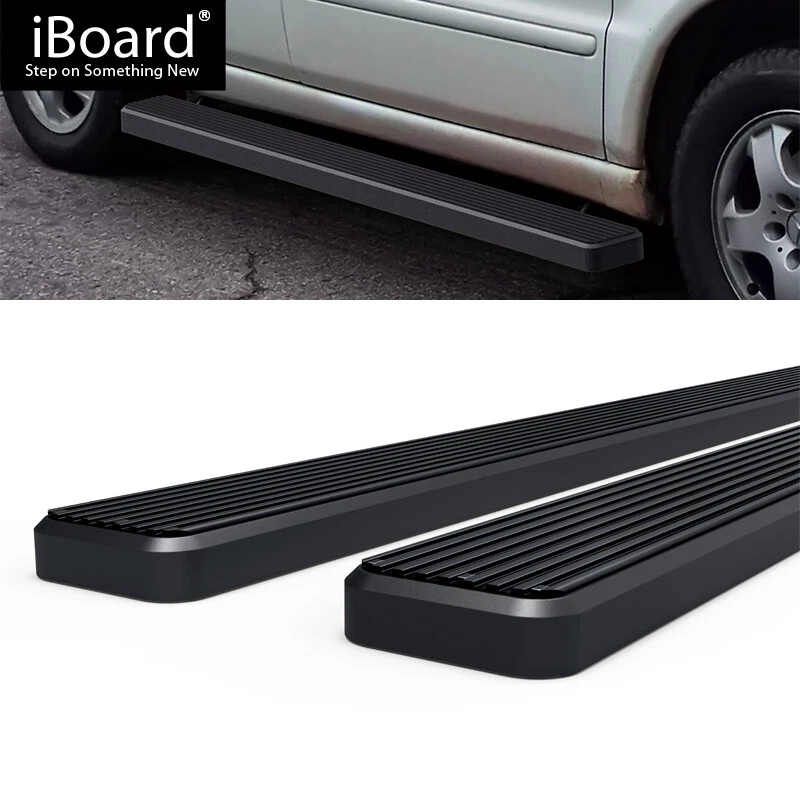 iBoard Stainless Steel 5" Running Boards Fit 98-05 Mercedes-Benz M-Class SUV Foto 2 de 4