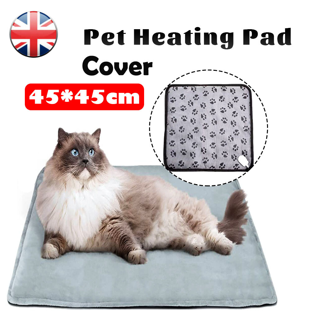 45/75cm Pet Heating Pad Cat Dog Electric Heat Mat Heated Bed Puppy