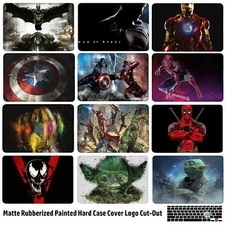 For New Macbook Pro Air 13 Super Hero Popular Movie Mattern Matt Hard Case Cover