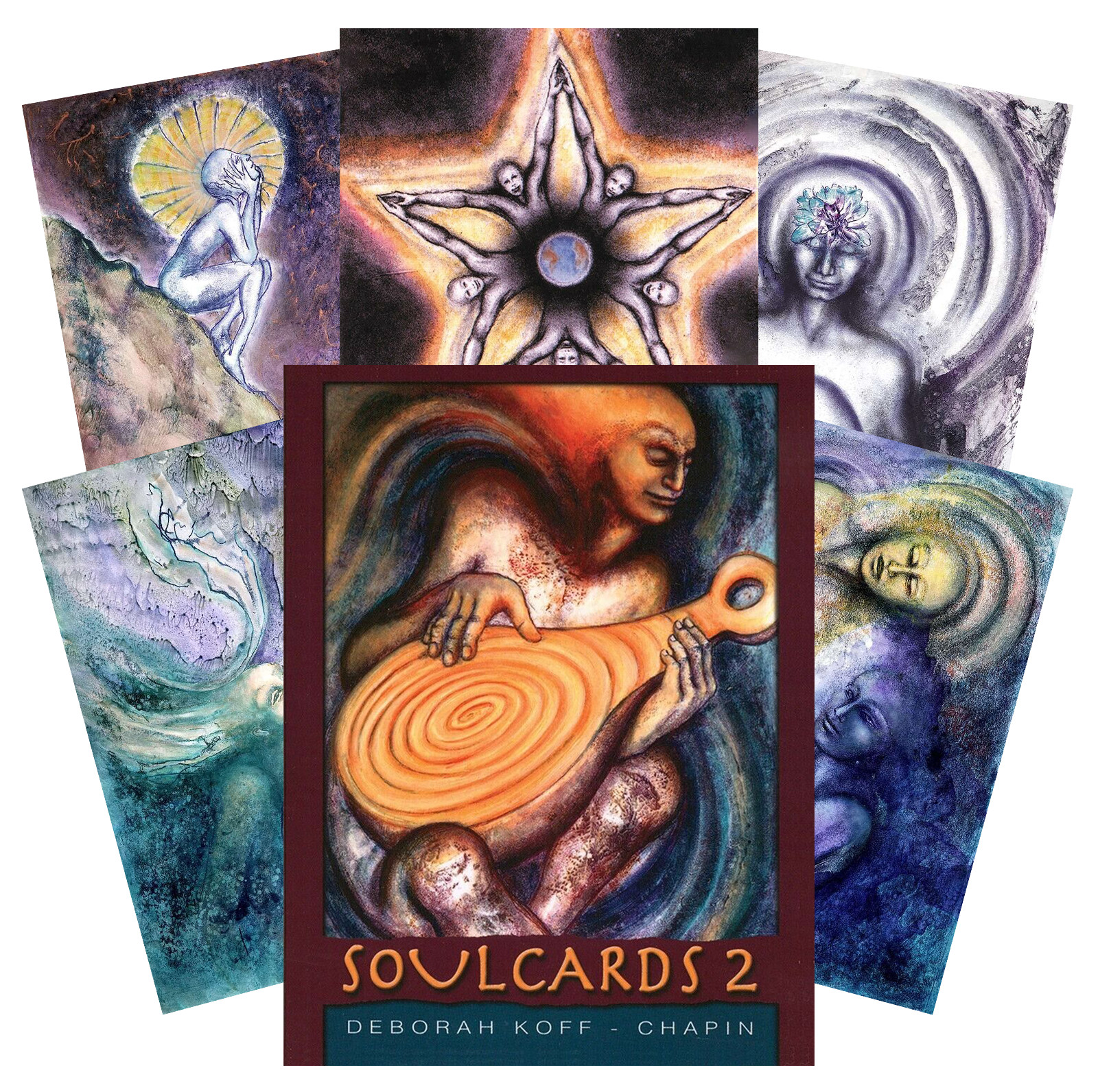 Soul Karten 2 Deck Deborah Koff-chapin Us Games Systems Spirituell