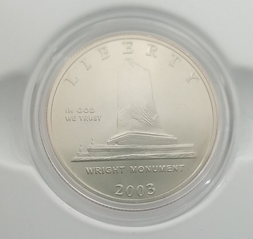 Commemorative Coin 2003 First Flight Centennial uncirculated half Dollar #20 - Picture 3 of 4