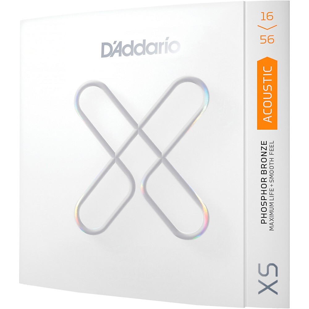 Резонансные гитарные струны DAddario XS из люминофорной бронзы 16 - 56