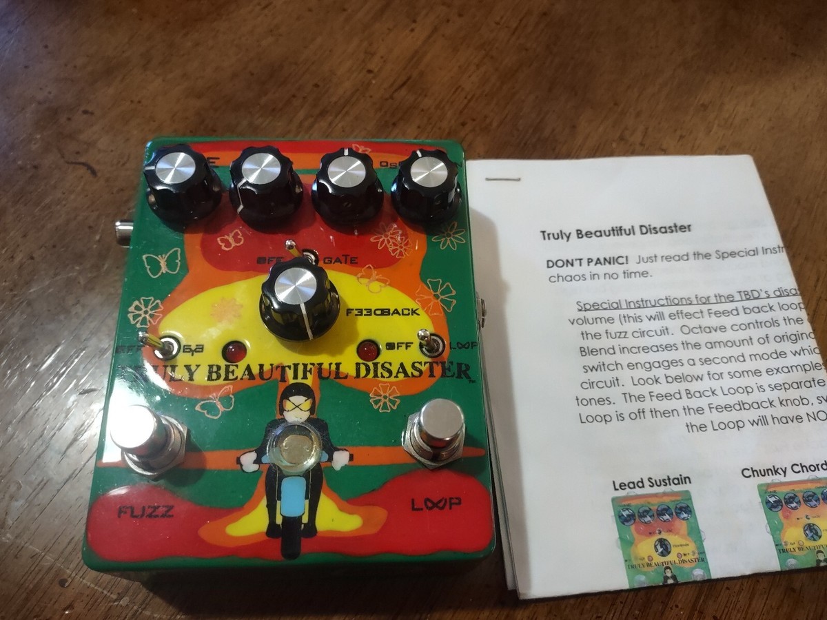 ギター deviever TRULY BEAUTIFUL DISASTER Truly Beautiful Disaster Guitar Effect Pedal | eBay