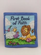  Cloth Baby "First Book of Faith" Soft Flexible Washable Fabric 2005