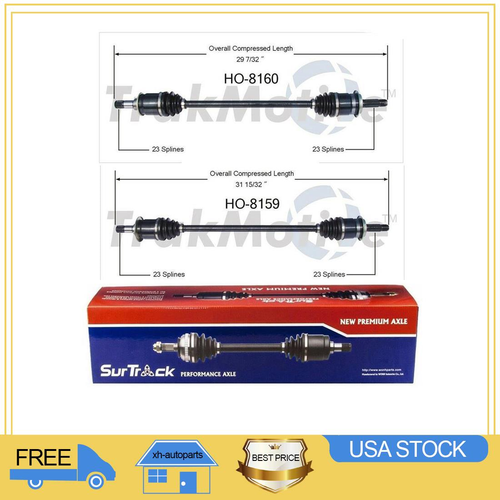 For Honda CRV 20022006 4WD Rear CV Axle Shaft CV Axle Replacements