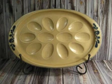 PFALTZGRAFF FOLK ART DEVILED EGG PLATE / PLATTER