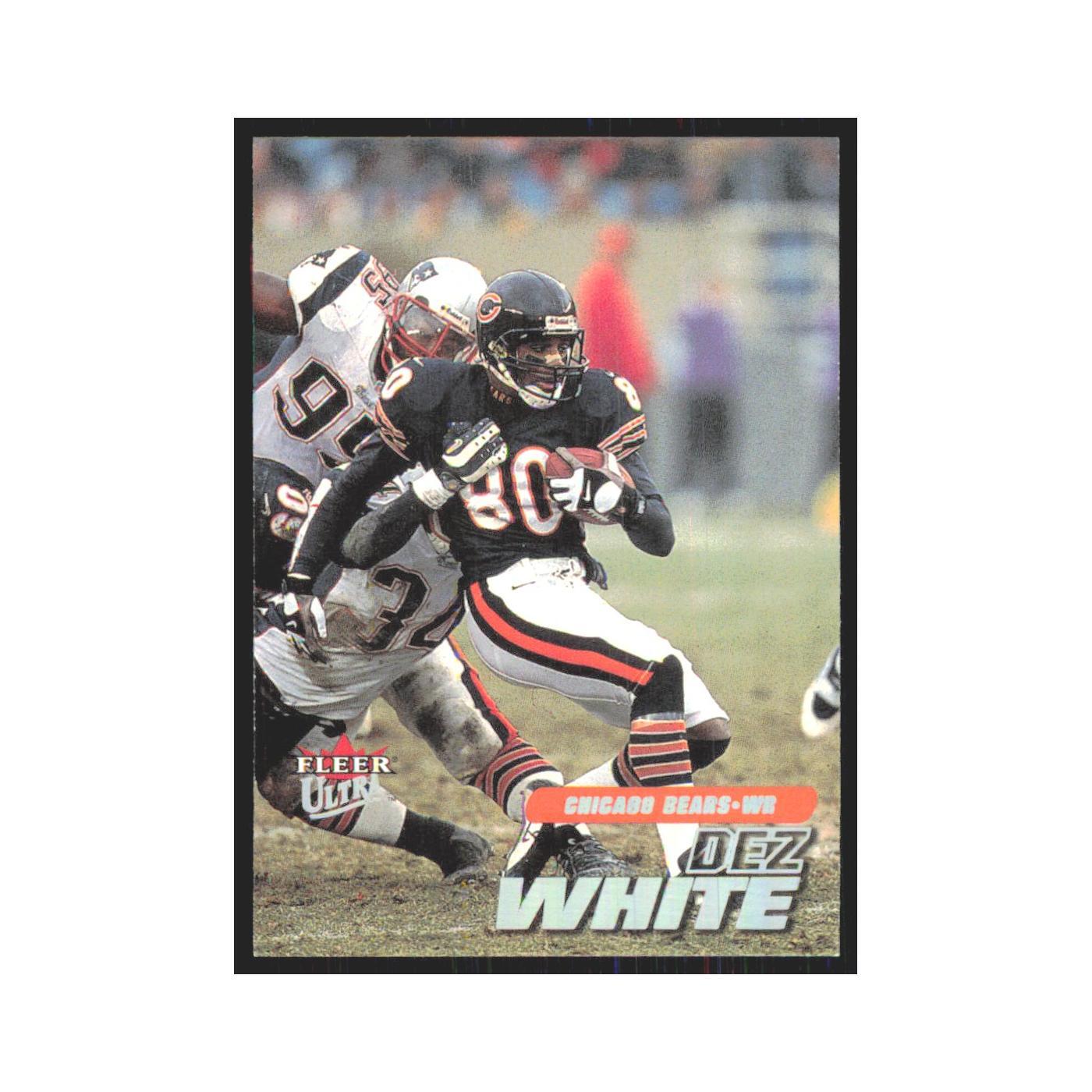 Dez White 2001 Fleer Ultra #153 Chicago Bears Football Card NM