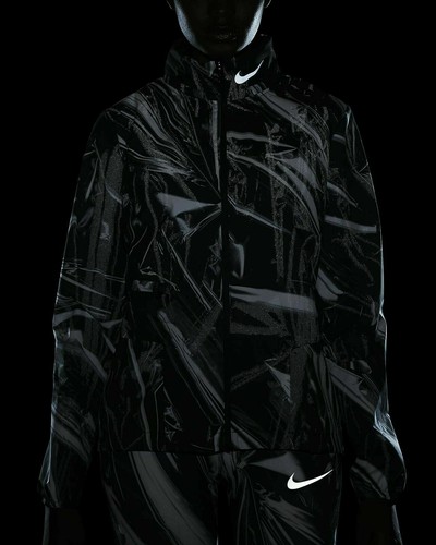 NIKE SHIELD GHOST FLASH WEATHER RESISTANT RUNNING JACKET BLACK BV4387-010 SZ XS - Picture 8 of 10