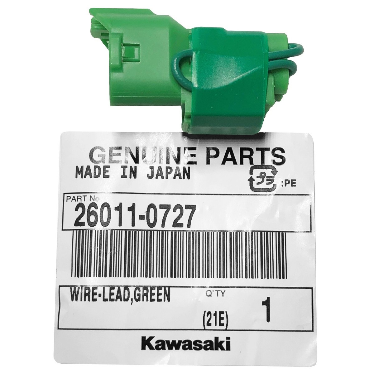 Green OEM Kawasaki KX250 KX450 DFI Map Wire Lead Coupler 26011
