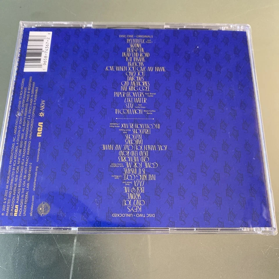 Alicia Keys CD 4 LOT: SEALED KEYS II , IMPORT Fallin & Brotha, Songs In A Minor - Image 4 of 4