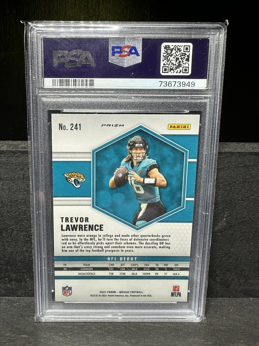 2021 Green Mosaic Trevor Lawrence PSA 10 | eBay