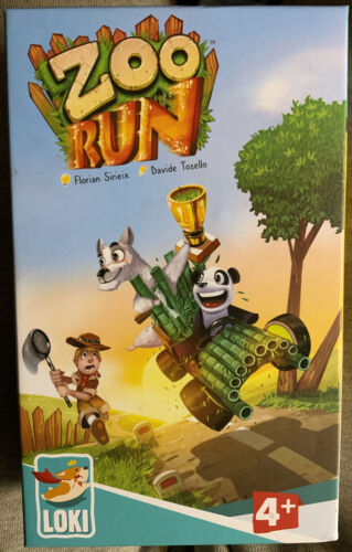 Board Game Zoo Run by Loki and Iello Kids - Box NM - Picture 1 of 3