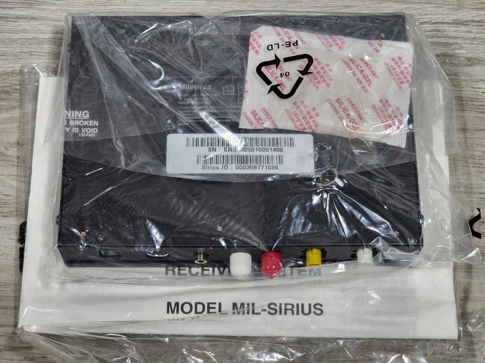 Sistema receptor de audio digital satelital Milennia Sirius Marine - Nuevo stock antiguo - Foto 4 de 4